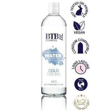 Охлаждающая смазка на водной основе BTB COLD FEELING (250 мл) SO6566 - онлайн-сексшоп Сквитер