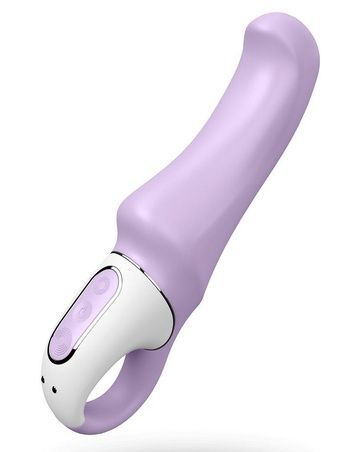 Потужний вібратор Satisfyer Vibes Charming Smile з гнучким стовбуром, літій силікон, 12 режимів SO2201 - онлайн-сексшоп Сквітер