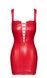 Сукня Noir Handmade F364 Bombshell Lace-Up Mini Dress Red M SX4075,6 - інтернет-магазин інтимних товарів Squitter