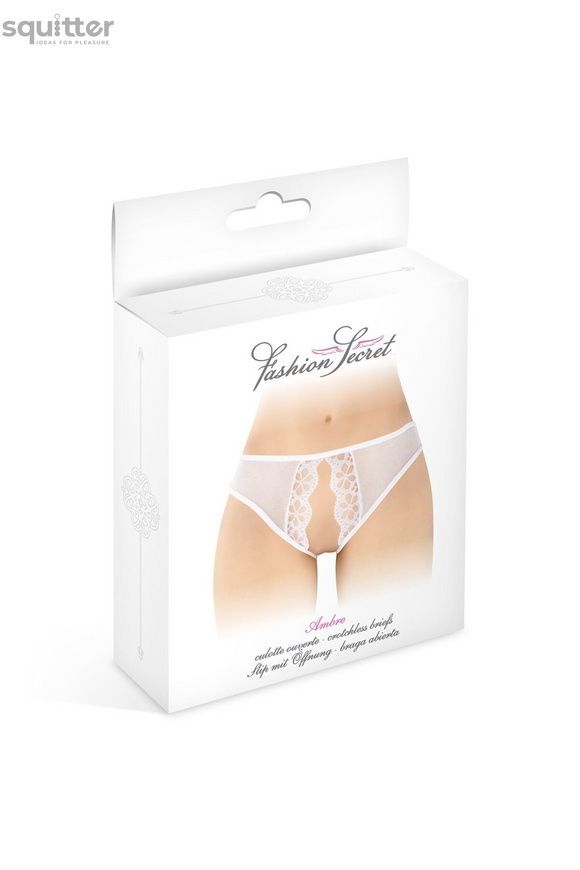 Трусики Fashion Secret Ambre White SX2610 - онлайн-сексшоп Сквітер