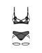 Комплект Obsessive Euridia 2-pcs set XS/S SX3580,4 - інтернет-магазин інтимних товарів Squitter