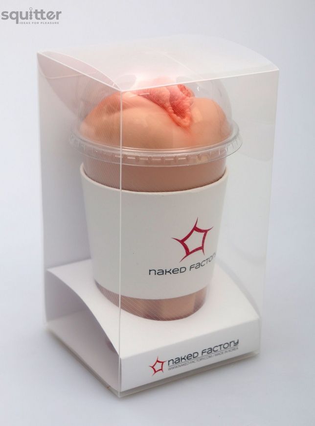 Мастурбатор-вагіна Naked Factory Cup Sleeve V&ndash;3, наскрізний SX3487 - онлайн-сексшоп Сквітер