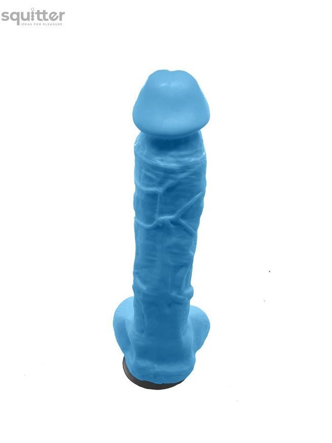 Мило у формі пеніса Чистий Кайф Blue size XL, крафтове мило-член, натуральне SO2763 - онлайн-сексшоп Сквітер