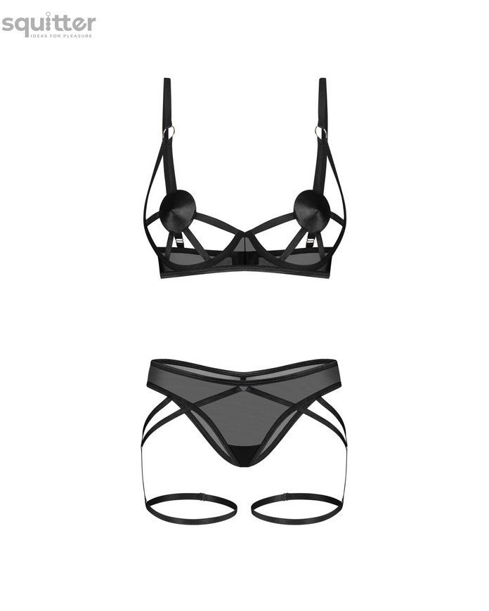 Комплект Obsessive Euridia 2-pcs set XS/S SX3580 - онлайн-сексшоп Сквітер