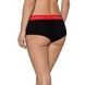 Трусики-шортики Passion PS003 PANTIES black, size LSO4207,2 - интернет-магазин интимных товаров Squitter