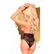 Боді з глибоким декольте та високими трусиками Penthouse - Toxic Powder Black L/XL SO5306,2 - інтернет-магазин інтимних товарів Squitter