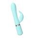 Розкішний кролик з ротацією та вібрацією Pillow Talk Lively Teal, кристал Сваровскі SO6857,1 - інтернет-магазин інтимних товарів Squitter