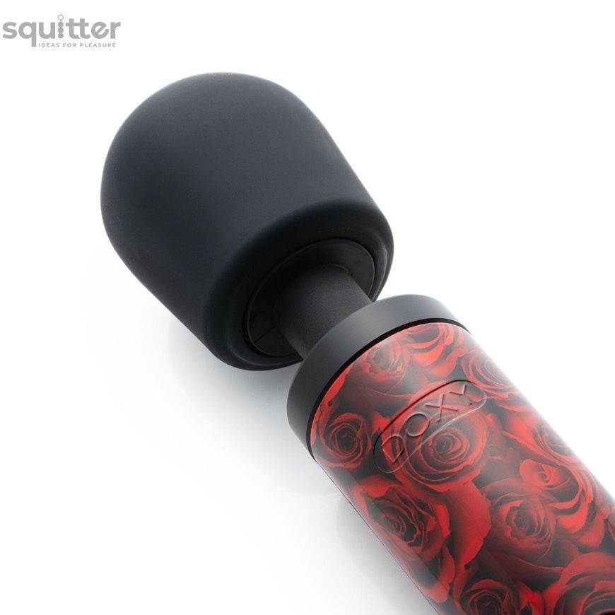 Вібромасажер DOXY Original ROSE PATTERN, дуже потужний, живлення 220В, пульсівні вібрації SX2454 - онлайн-сексшоп Сквітер