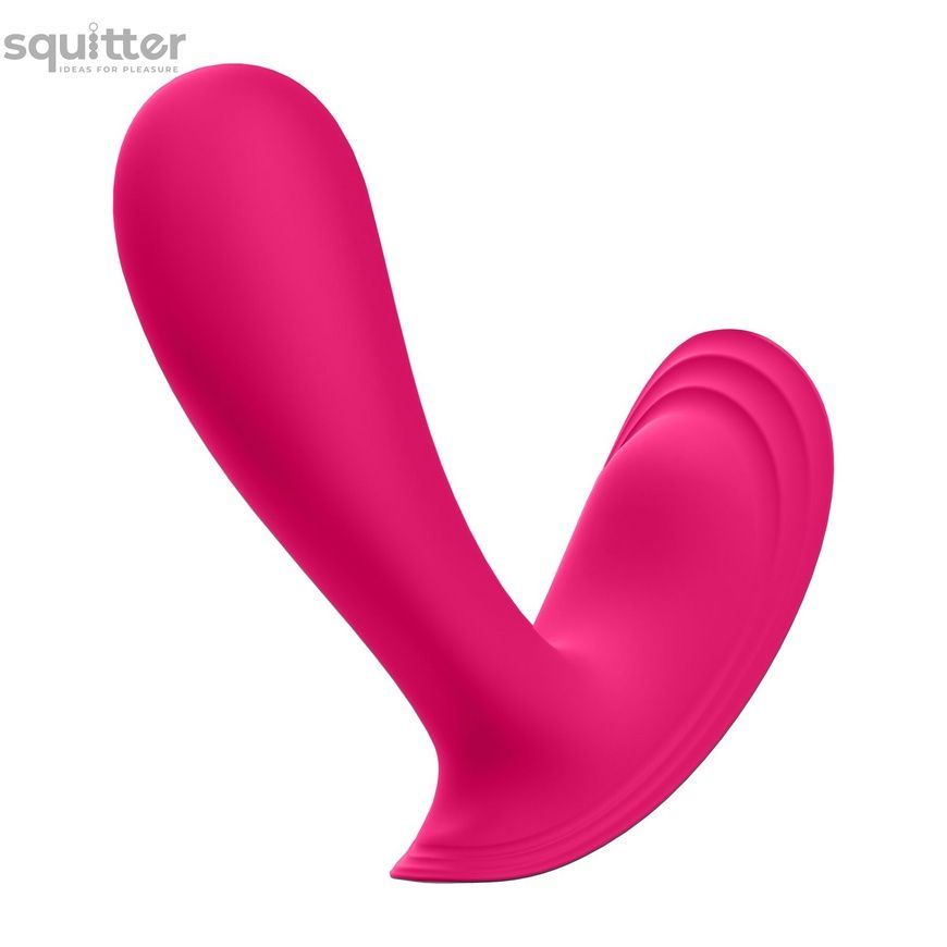 Смарт-вібратор у трусики Satisfyer Top Secret Pink вагінально-кліторальний, 2 мотори SO7790 - онлайн-сексшоп Сквітер