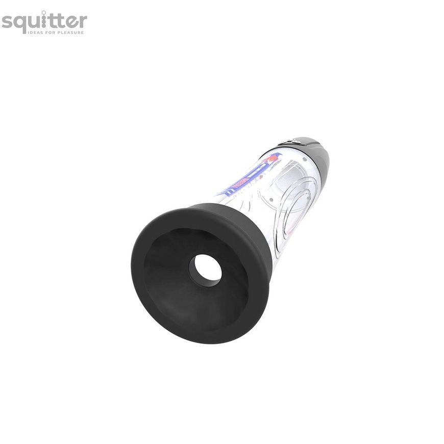 Автоматична гідропомпа 2в1 (вода/повітря) Water Bath з LED-дисплеєм, 2 режими SX1636 - онлайн-сексшоп Сквітер