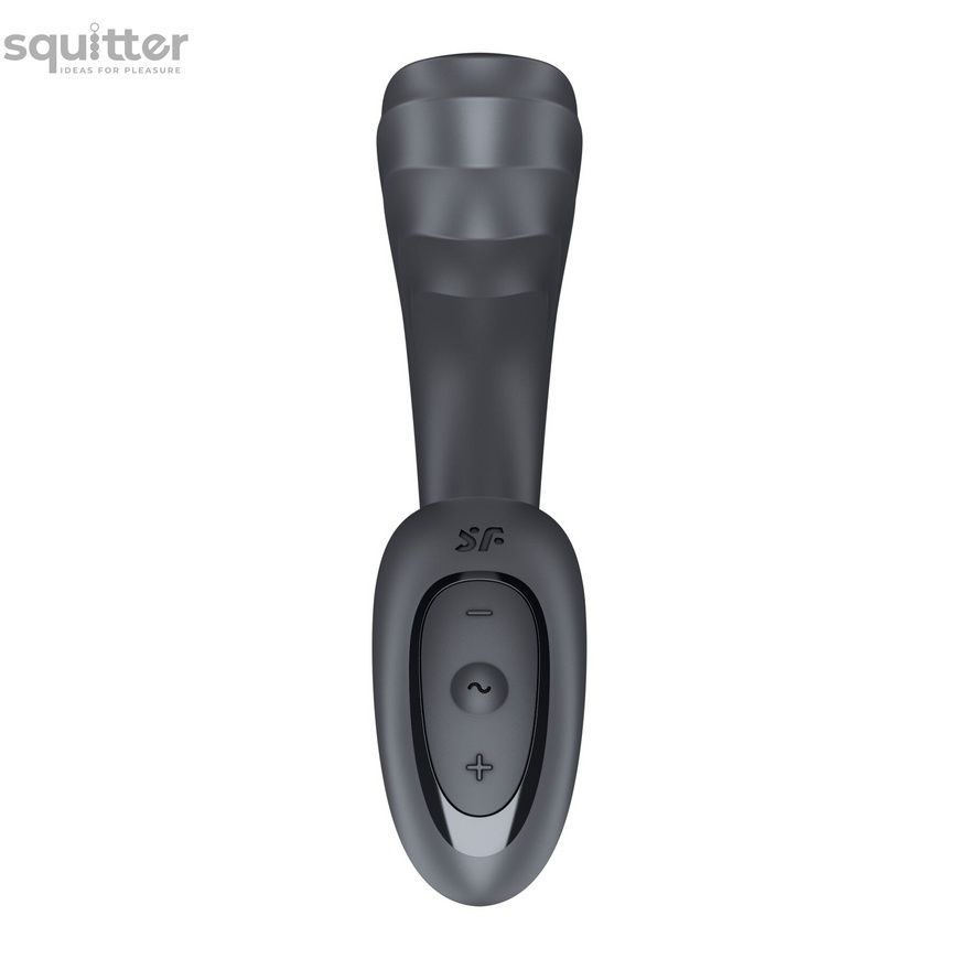 Вагінально-кліторальний вібратор Satisfyer G for Goddess 3 Dark Grey, 2 мотори SX3832 - онлайн-сексшоп Сквітер