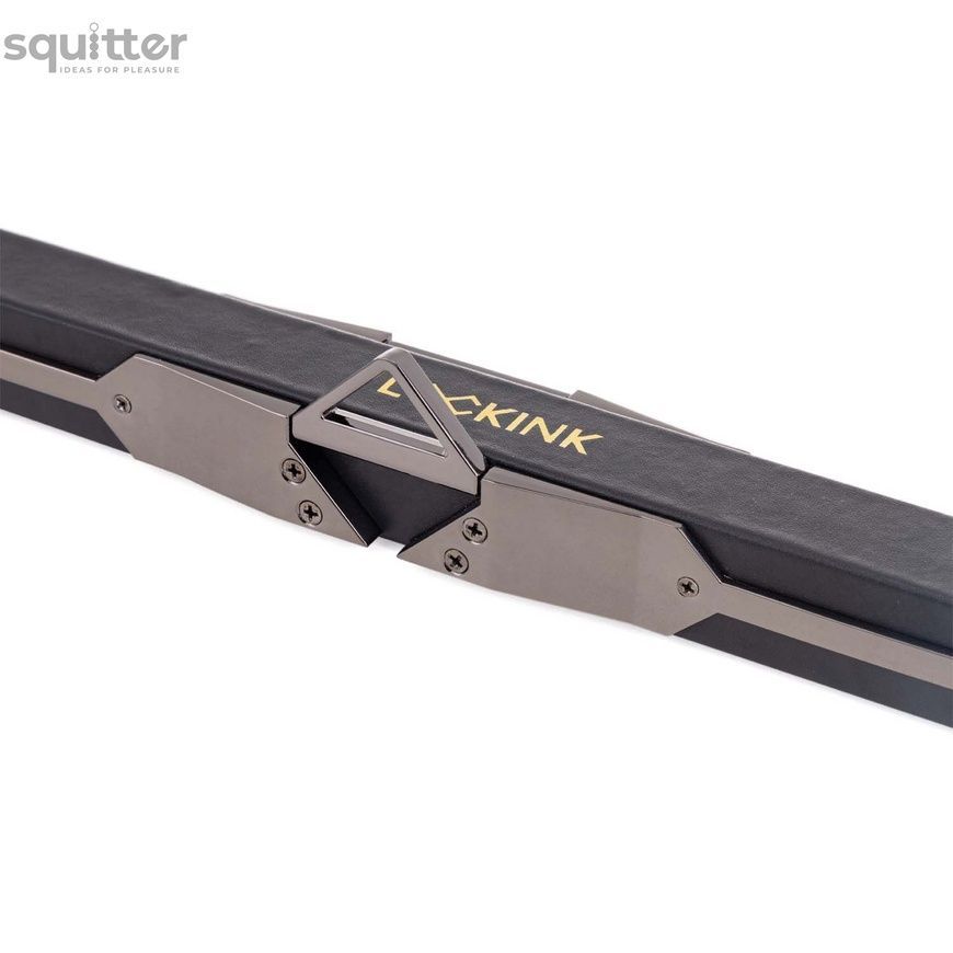 Фіксатор-розпірка LOCKINK Adjustable Spreader Bar Set, чорний, шкіряний, ремені для шиї, рук/ніг SX0853 - онлайн-сексшоп Сквітер