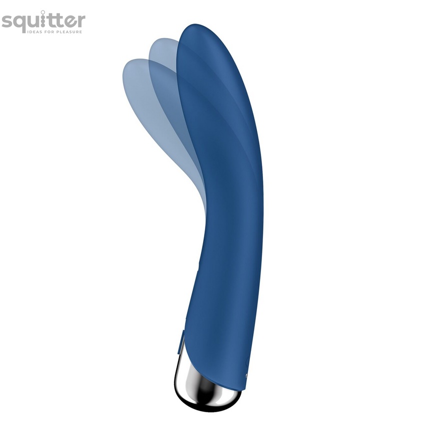 Вібратор Satisfyer Spinning Vibe 1 Blue SX0559 фото