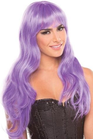 Перука Be Wicked Wigs - Burlesque Wig - Light Purple SO4609 - онлайн-сексшоп Сквітер