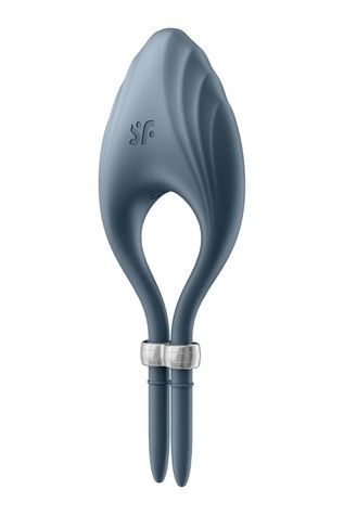 Ерекційне віброкільце-ласо Satisfyer Duelist Dark Blue, 10 режимів, потужний мотор SO6276 - онлайн-сексшоп Сквітер
