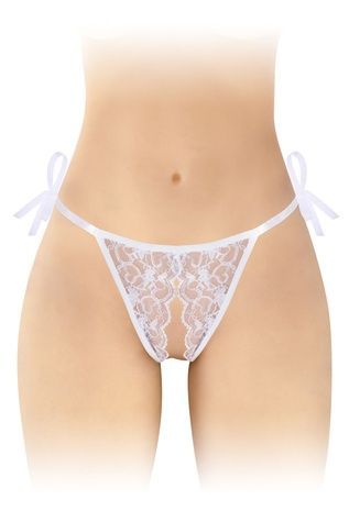 Трусики з доступом Fashion Secret STELLA White SO4713 - онлайн-сексшоп Сквітер