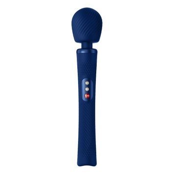 Вібромасажер Fun Factory VIM Vibrating Wand midnight blue, суперпотужний та легкий, до 6 годин роботи SX0920 - онлайн-сексшоп Сквітер