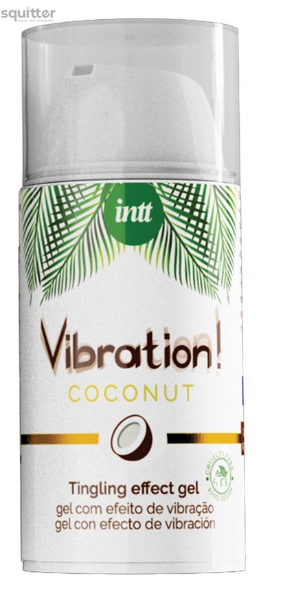 Жидкий вибратор Intt Vibration Coconut Vegan (15 мл) SO5972 фото