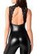 Комбінезон Noir Handmade F342 Powerwetlook and lace overall - XXL SX2000,5 - інтернет-магазин інтимних товарів Squitter