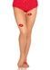Колготки Leg Avenue Spandex Tights with Kisses One Size SX4996,1 - інтернет-магазин інтимних товарів Squitter