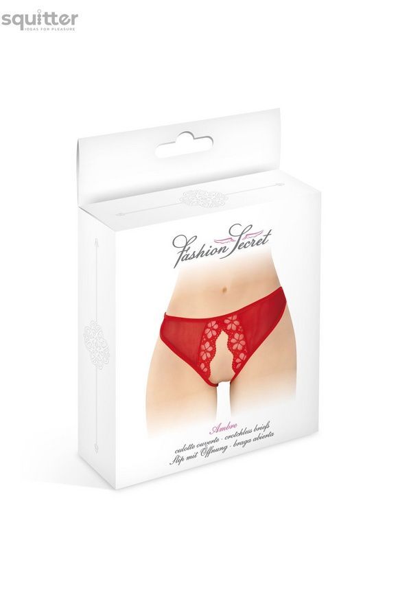 Трусики Fashion Secret Ambre Red SX2611 - онлайн-сексшоп Сквітер