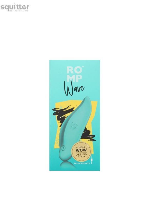 Клиторальный вибратор Wave by Romp, можно носить под одеждой, 10 вариантов стимуляции SO6958 - онлайн-сексшоп Сквитер