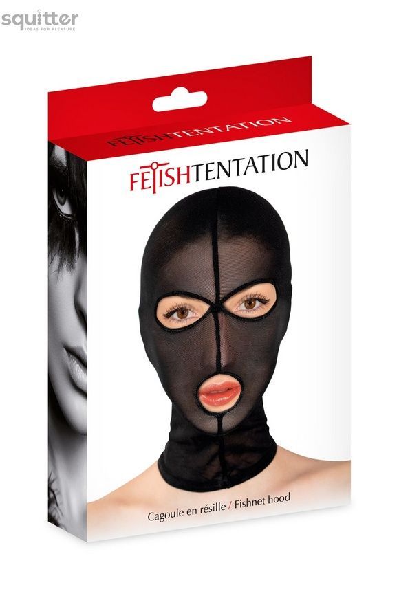 Капюшон для БДСМ Fetish Tentation Feshnet hood SX1374 - онлайн-сексшоп Сквітер