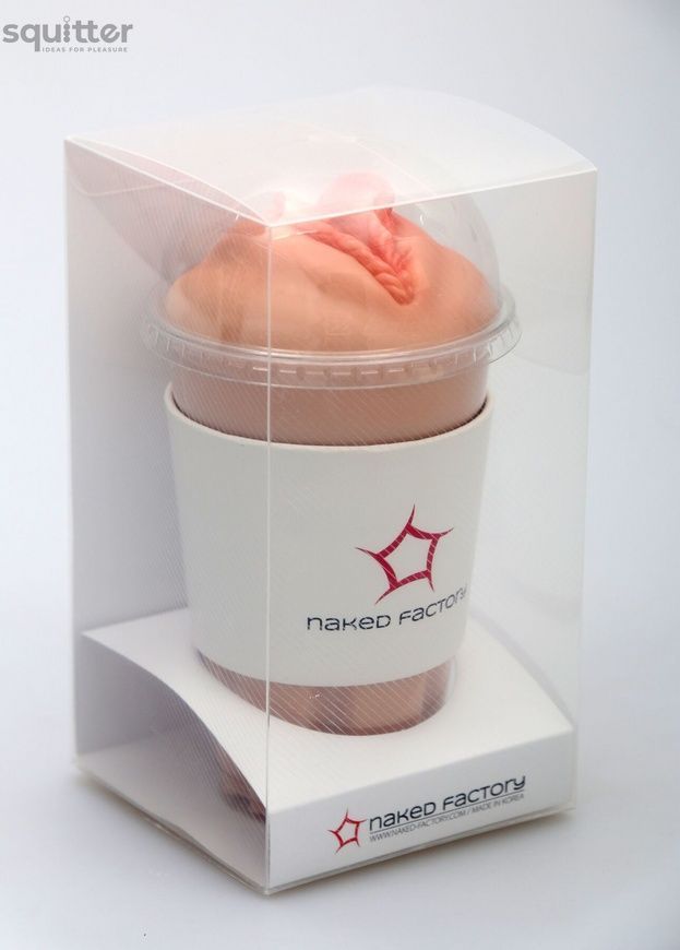 Мастурбатор-вагіна Naked Factory Cup Sleeve V&ndash;4, наскрізний SX3488 - онлайн-сексшоп Сквітер