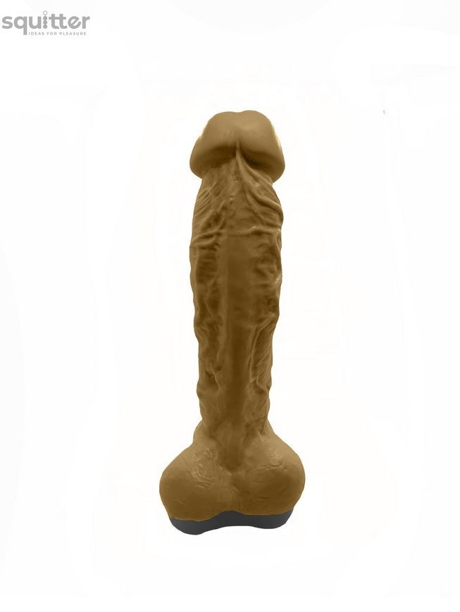 Мило у формі пеніса Чистий Кайф Brown size XL, крафтове мило-член, натуральне SO2764 - онлайн-сексшоп Сквітер