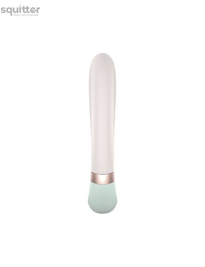 Смарт вибратор-кролик с подогревом Satisfyer Heat Wave Mint SO6097 - онлайн-сексшоп Сквитер