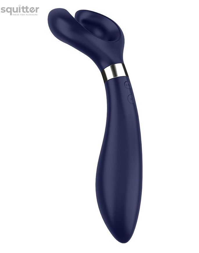 Вібратор для пар Satisfyer Endless Fun Blue, три мотори, багатофункціональний SO6992 - онлайн-сексшоп Сквітер