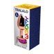 Металлическая анальная пробка Wooomy Tralalo Rose Gold Metal Plug Magenta L, диаметр 4 см, длина 9 сSO7425,2 - интернет-магазин интимных товаров Squitter