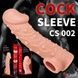 Насадка на член Kokos Cock Sleeve CS 002 M SX1453,6 - інтернет-магазин інтимних товарів Squitter