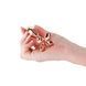 Анальна пробка NS Novelties Rear Assets - Clover - Rose Gold SX4379,3 - інтернет-магазин інтимних товарів Squitter