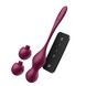 Смарт-вагінальні кульки з вібрацією Satisfyer Love Birds Vary Connect App, змінювана маса, пульт ДК SX1216,1 - інтернет-магазин інтимних товарів Squitter
