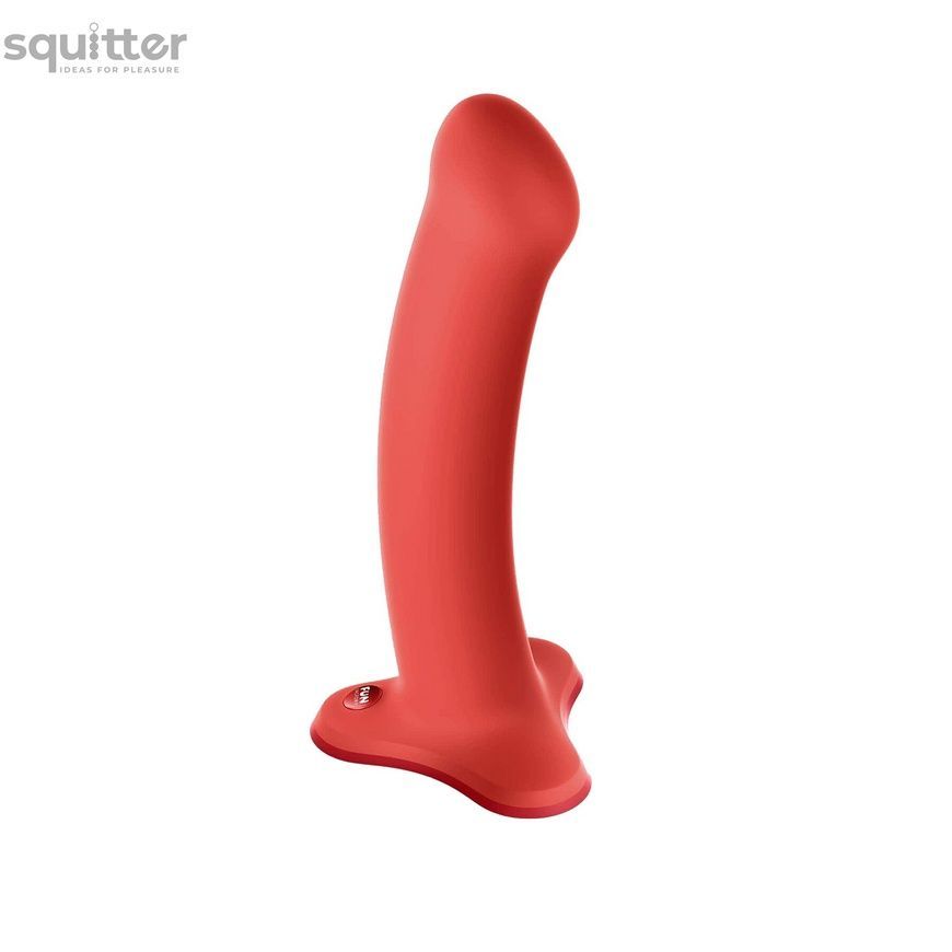 Фалоімітатор Fun Factory MAGNUM, помаранчевий, дуже гнучкий, довжина 18,3 см, діаметр 3,7 см SX0985 - онлайн-сексшоп Сквітер