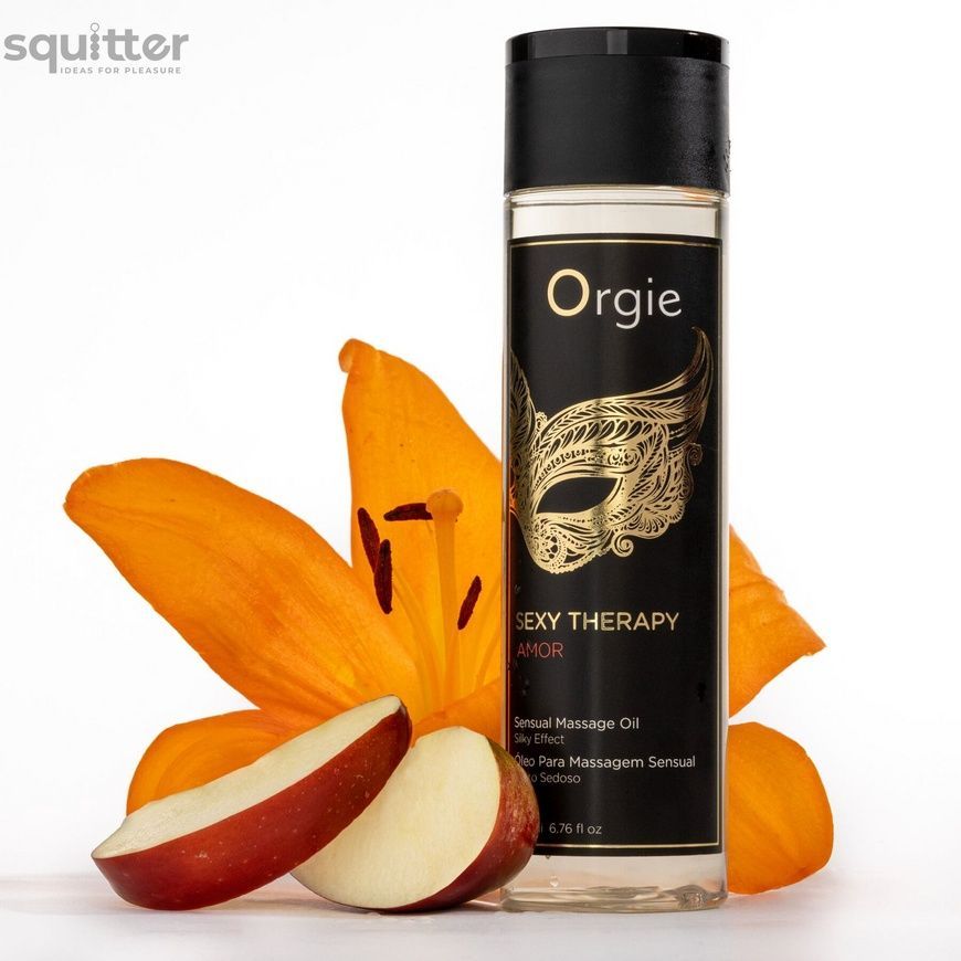 Масажна олія Orgie &ndash; Sexy Therapy Amor (200 мл), гібридна SX1544 - онлайн-сексшоп Сквітер