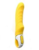 Потужний вібратор Satisfyer Vibes Yummy Sunshine з гнучким стовбуром і стимул. рельєфом, 12 режимів SO2203 - онлайн-сексшоп Сквітер