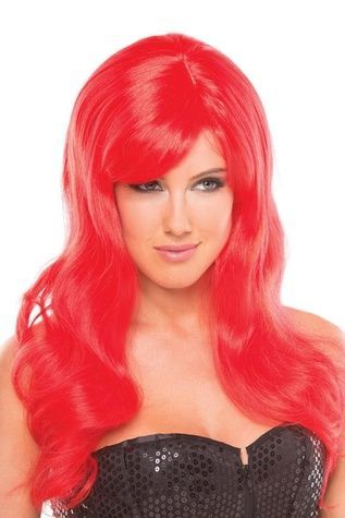 Перука Be Wicked Wigs - Burlesque Wig - Red SO4610 - онлайн-сексшоп Сквітер