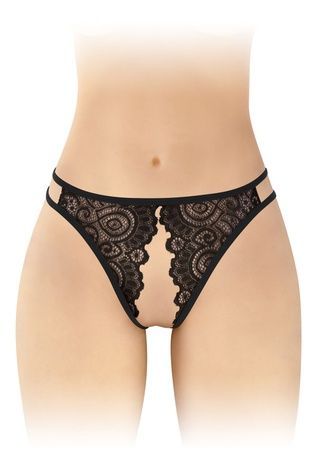 Трусики з доступом Fashion Secret Annette Black SO4715 - онлайн-сексшоп Сквітер