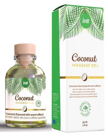 Массажный гель для интимных зон Intt Coconut Vegan (30 мл) SO5973 - онлайн-сексшоп Сквитер