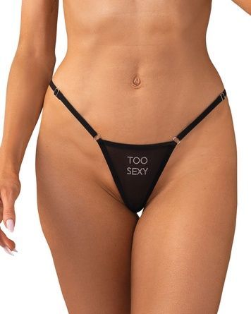 Трусики Obsessive Violami Sexy thong S/M SX3632 - онлайн-сексшоп Сквітер