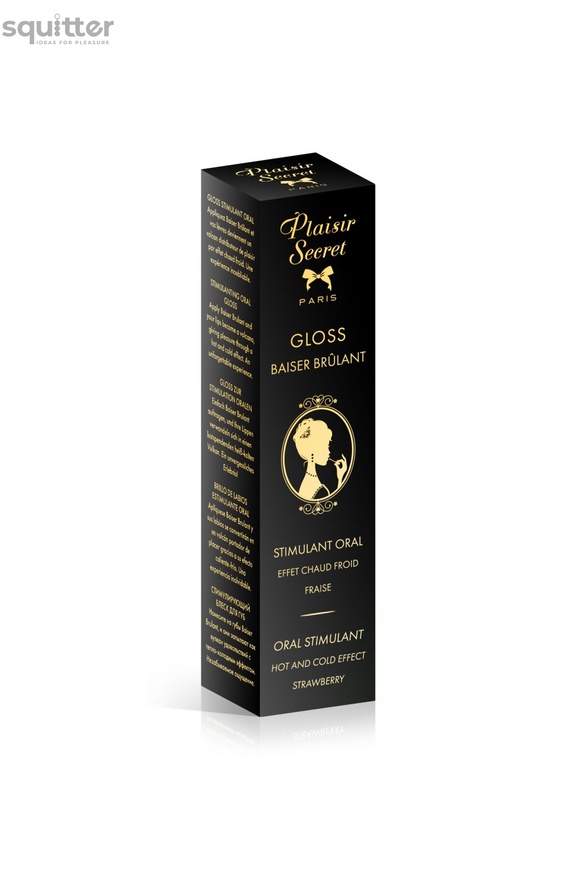 Стимулирующий блеск для губ Plaisirs Secrets Stimulating Oral Gloss Baiser Brulant (7 мл) SO1860 фото