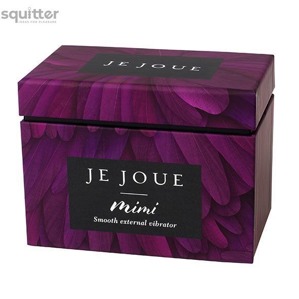 Преміум вібромасажер Je Joue - Mimi Soft Purple, м'який кінчик, глибока вібрація SO3045 - онлайн-сексшоп Сквітер