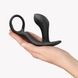 Анальна пробка з ерекційним кільцем Fun Factory BOOTIE RING Black SX3309,5 - інтернет-магазин інтимних товарів Squitter
