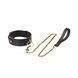 Нашийник з повідцем Liebe Seele Samurai Collar and Leash SX2816,1 - інтернет-магазин інтимних товарів Squitter