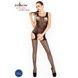 Бодистокинг Passion BS029 black, комбинезон, имитация чулок и поясаPBS029B,2 - интернет-магазин интимных товаров Squitter