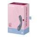 Вакуумный стимулятор с вибрацией Satisfyer Curvy Trinity 1 Bluegrey, игрушка 3в1SO8408,5 - интернет-магазин интимных товаров Squitter