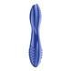 Двосторонній скляний дилдо Satisfyer Dazzling Crystal 2 Blue SX3551,2 - інтернет-магазин інтимних товарів Squitter
