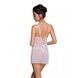 Сорочка с вырезами на груди + стринги LOVELIA CHEMISE white S/M - PassionSO4763,2 - интернет-магазин интимных товаров Squitter